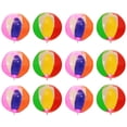 thumbnail image 3 of EeaseCA 12 Pcs Pool Toys Inflatable Light Up Beach Balls Glow Colorful Pool Balls, 3 of 7