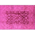thumbnail image 1 of Ahgly Company Indoor Rectangle Oriental Pink Industrial Area Rugs, 2' x 4', 1 of 4