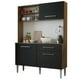 thumbnail image 1 of Cocina Integral Compacta Madesa 120cm Marrón/Negro, 1 of 9