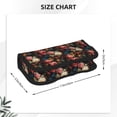 thumbnail image 3 of Wukai Rose Flowers Print Big Capacity Pencil Case, Upgraded Canvas Pencil Pouch Large Pencil Bag Organizer,Aesthetic Supply, 3 of 6