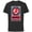 Black, variant on Avengers Earth’s Mightiest Heroes Retro Icons - Short Sleeve Cotton T-Shirt for Adults - Customized-Charcoal