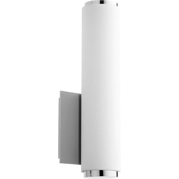 9W 1 Led Wall Mount in Transitional Style 5.13 inches Wide By 12.5 inches High-Polished Nickel Finish Bailey Street Home 183-Bel-3399825