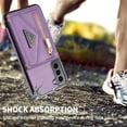 thumbnail image 5 of Galaxy S22 Plus Wallet Case, Soft PU Leather Kickstand Card Slots Holder Flip Folio Case Durable Shockproof Cover for Samsung Galaxy S22 Plus 5G 6.6 inch 2022,Purple, 5 of 7