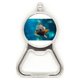 thumbnail image 1 of Pequeños peces tropicales organismo marino Acero inoxidable Metal cerveza tapa sacacorchos, 1 of 3