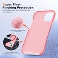 thumbnail image 5 of for iPhone 15 Case [Silicone] Phone Cases with Magnetic Invisible O-Ring Stand [Military Grade Drop Protection] Shockproof Compatible with Mag-Safe for iPhone 15 6.1" Women Girls,Jelly Pink, 5 of 6