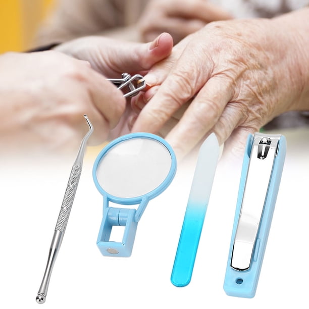 Cortauñas, Lupa 2X, Tamaño Pequeño, Diseños Ergonómicos, Cortaúñas, Para Uñas, Hombre, Mujer, Dedo Del Pie