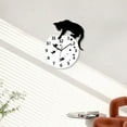 thumbnail image 2 of Modern Wall Clock Featuring Adorable Cat Design On Fishbowl For Pet Lovers Home, 2 of 7