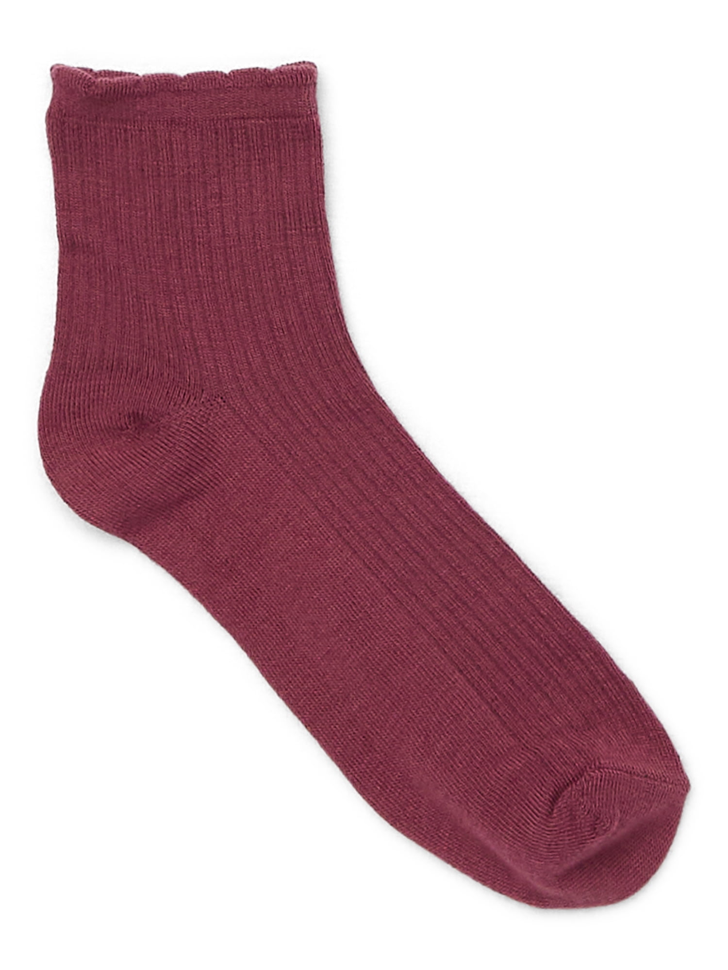 Joyspun Women’s Essentials Ankle Dress Socks, 6-Pack, Fits Shoe Sizes 4-10