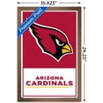 thumbnail image 3 of NFL Arizona Cardinals - Logo 21 Wall Poster, 14.725" x 22.375", Framed, 3 of 3