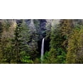 thumbnail image 2 of Restuccia, Joe III 14x9 White Modern Wood Framed Museum Art Print Titled - USA-Oregon-Silver Falls State Park-North Falls, 2 of 4