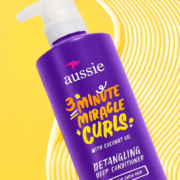 Aussie 3 Minute Miracle Curls Conditioner, for All Hair Types