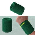 thumbnail image 2 of SLYNSHome Cotton Wristbands Wrist Bands Sweatbands Sweat for Sport Tennis 5x8cm, 2 of 3