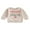 Beige, variant on Bagilaanoe Toddler Baby Girl Boy Christmas Sweatshirt Long Sleeve Letter Print Pullover 6M 12M 18M 24M 3T 4T Kids Fall Loose Tee Tops