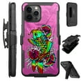 thumbnail image 1 of Compatible with iPhone 13 Pro Max Hybrid Luxguard Holster Phone Case Cover (Rainbow Koi Fish), 1 of 3
