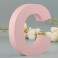 thumbnail image 3 of Madera Rosa 26 Alfabeto Y Letras Marquesina Letras Puerta de Pared Cartel Colgante a-Z para Habitación de Decoraciones de Habitación de perfecl Número de puerta Letra del alfabeto, 3 of 8