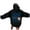 b-Black, variant on 2025 Puawkoer Hooded sweater 1PC Top Zip Hoodie Womens Zip Up Hoodies Fleece Women's Clothing White Fox Hoodie Women's Letter Print Hoodies Long Sleeved Hoodie With Pockets