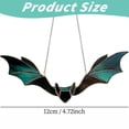 thumbnail image 4 of Bat Decorations Bat Stained Acrylic Suncatcher for Window Hanging,Bat | Bat Stained Acrylic Window Hanging Suncatcher for Window,Halloween Bat Gift Decoration for Home, 4 of 7