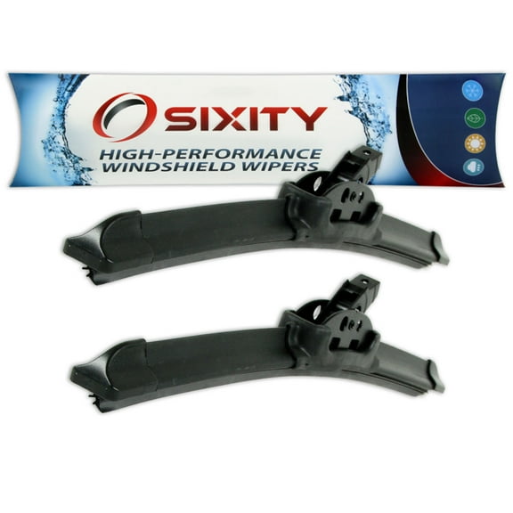 Sixity Auto XTS Frameless Front Windshield Wiper Blades compatible with Citroen D Special D21 DS21 Pallas