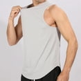 thumbnail image 2 of IROINNID Mens Sleeveless Sport Tank Top, Tag Free & Moisture Wicking, Soft Undershirts Pullover Ribbed Stretch Fabric, 2 of 7
