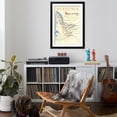 thumbnail image 4 of Art.com Map of Bordeaux Region of France Art Print, Black Frame Wall Art, 32" x 44", 4 of 5