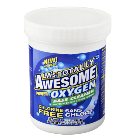 Oxygen Base Cleaner, 16 oz. Chlorine Free - Removes Stains - Cleans Carpets - Use for Laundry - 8 Pack