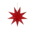 thumbnail image 2 of Star Paper Lantern 9 Point Star Hanging Lampshade with Hollow Cutouts for Christmas Decor, Parties, Weddings, Nursery and Boho Room Lighting, 2 of 5