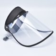 thumbnail image 1 of nipocaio Visière de Protection en Plastique, Visière de Protection Transparente, Visière de Protection Noire, 1 of 5