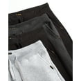 thumbnail image 3 of Lee Boys' Sweatpants - 4 Pack Basic Cozy Active Fleece Jogger Pants with Pockets (4-20), 3 of 7