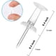 thumbnail image 3 of Juego de 200 chinchetas Cabeza de plástico transparente Punta de acero ER, 3 of 5