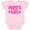 AD-Pink, variant on Inktastic Mimi's Girl Pink with Hearts Girls Baby Bodysuit