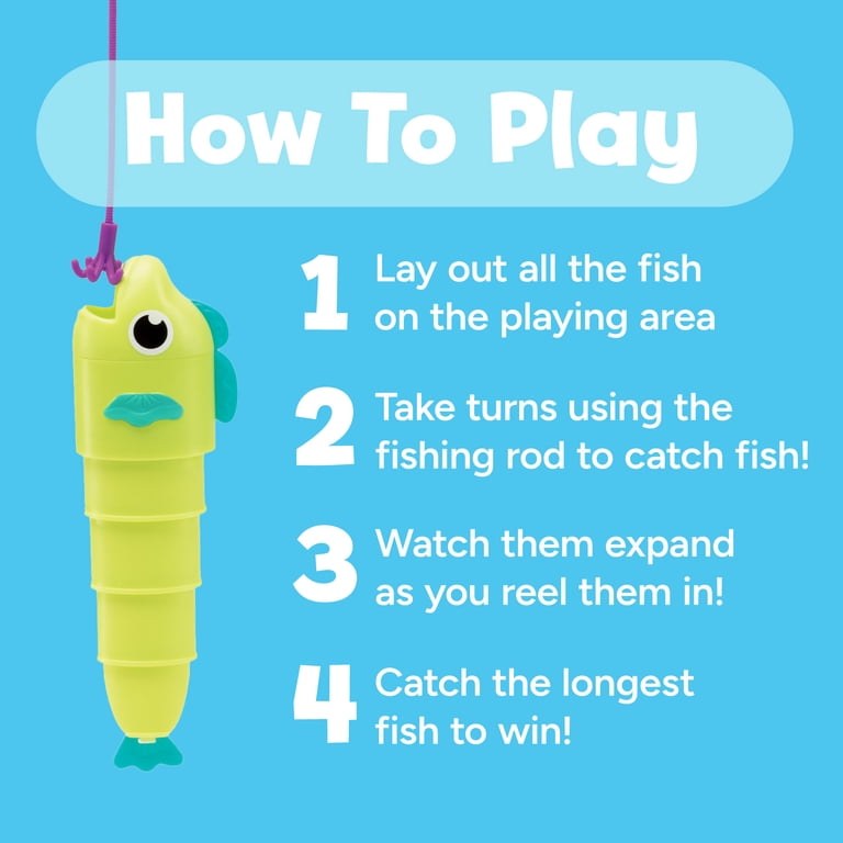 Educational Insights Reel Big Catch Game, Preschool Math, Ages 3+
