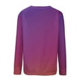 thumbnail image 4 of ZMFXJPE Chandails Molletonnés Douillets Chandail de Randonnée pour Femmes Chandail en Molleton pour Femmes Chandails Molletonnés pour Femmes Chandail de Sport (Rose Vif,3TG), 4 of 5