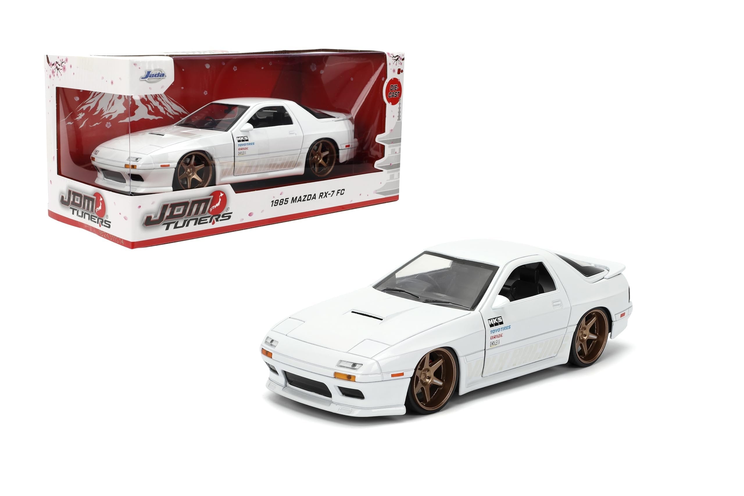 ミニカー Jada Toys JDM TUNERS 1993 MAZDA RX-7 JDM Tuners 1993 Mazda RX-7 Hardtop Metals Die Cast Jada