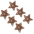 thumbnail image 2 of Delaman Corona, 6 Piezas, Manualidades de Bricolaje, Estrellas de ratán Natural para Bodas, Fiestas, decoración de Navidad, Accesorios(Marron Oscuro), 2 of 8
