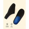 thumbnail image 6 of HomeTop Men's Two-Tone Memory Foam House Slippers, 6 of 9