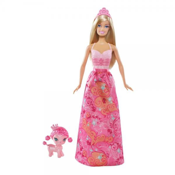 Barbie Princess and Pet Barbie Doll 