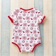 thumbnail image 5 of Baby Onesies For Baby Boy Bodysuits Girls Print Autumn Halloween Christmas Short Sleeve Newborn Boy Clothes One Piece Romper Red 12-24 Months, 5 of 5