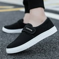 thumbnail image 3 of Oyedens Slip On Loafers For Men Fashion Casual Canvas Boat Shoes Low Top Fashion Sneakers Comfort Walking Shoes, 3 of 6