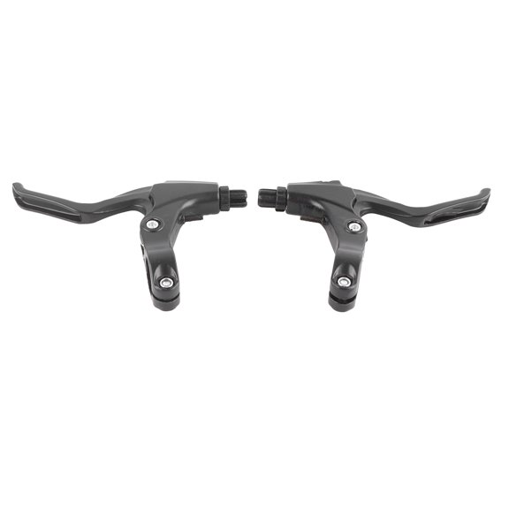 Lightweight All-Aluminum Alloy Black Bicycle Brake Levers - Wear-Resistant Bike Cycling Equipment