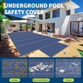 thumbnail image 4 of Commercial Inground Pool Covers,  Heavy Duty Pool Safety Cover, UL Classified to ASTM F1346, 500 Lbs Capacity, UV Resistant & Water-Saving, Easy Set Up for Home & Commercial Use, 4 of 9