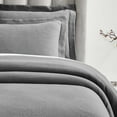 thumbnail image 3 of BNM Cotton Matelasse Floral Wreath Bedspread Set, Queen, Grey, 3 of 7