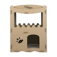 thumbnail image 2 of Petique Feline Penthouse Cardboard Cat House and Scratching Boards, 2 of 8