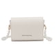 thumbnail image 1 of Bolso de hombro retro de PU de color puro para mujer, bolso de mano informal con perlas para mujer (blanco) Likrtyny Para estrenar, 1 of 9