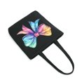 thumbnail image 2 of Colorful Bow Canvas Handbag, 2 of 6