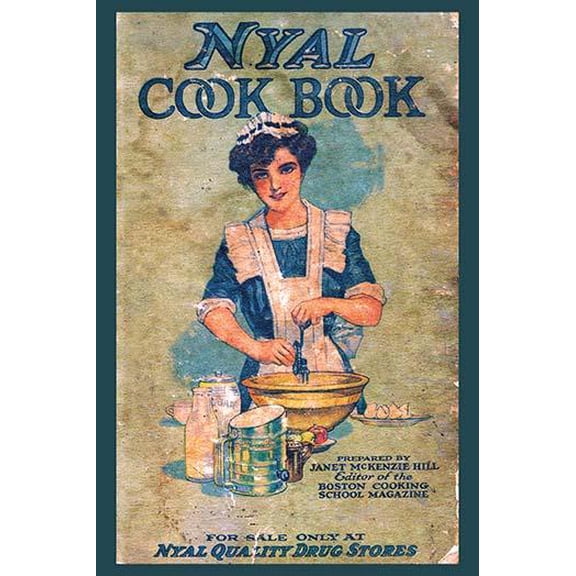 Nyal Cook Book- Fine Art Canvas Print (20" x 30")