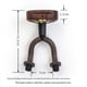 thumbnail image 5 of Soporte de Madera para Guitarra, Soporte de Gancho, Soporte de Pared, Colgador de Guitarra para Guitarra EléCtrica AcúStica/Banjo/Bajo, Color Madera Oscura, 5 of 9