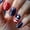 A4, variant on Buy 2 Get 1 Free 4th of July Press On Nails Patriotic Press On Nails, Red White Blue Star & Stripe Fake Nails, Short Square with Jelly Glue, Holiday Decorations for Women