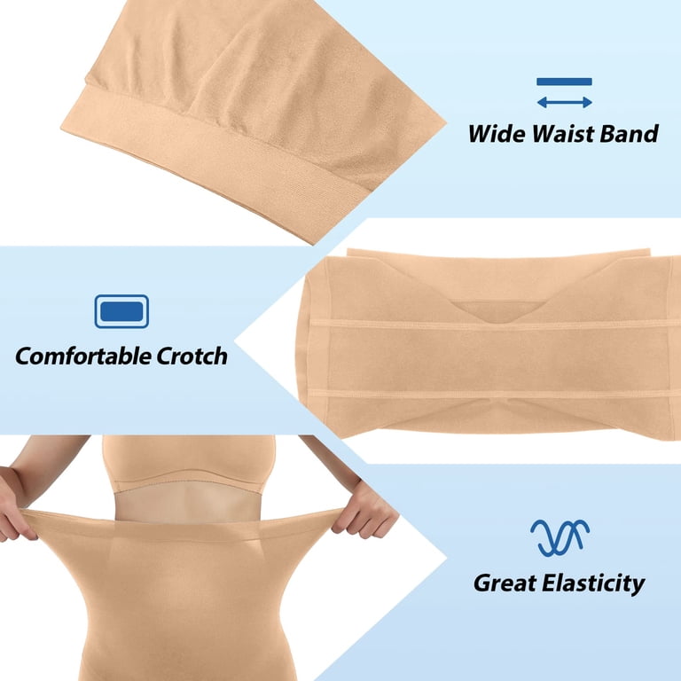 shorts for under dresses walmart Women's Comfortable Seamless Smooth Slip Shorts for Under Dresses