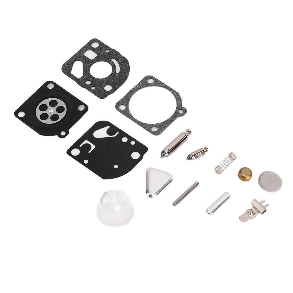 QAZAKY 10pcs Carburetor Diaphragm Gasket Rebuild Repair Kit Replacement for Zama RB-47 C1U-W10 C1U-W12 C1U-W13 C1U-W16 C1U-W22 C1Q-E3 C1Q-E4 C1Q-E6 C1Q-E6A C1Q-W31 C1Q-W34 W35 W36 W37 W38 W39 W40 W41