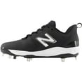 thumbnail image 4 of New Balance Men's Fresh Foam X 3000V6 Synthetic Low Metal Baseball Cleats Black/White Medium 12.5, 4 of 6